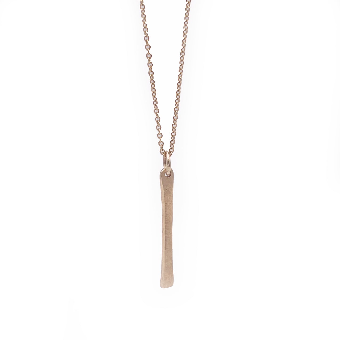 Bar Pendant: 14k Gold