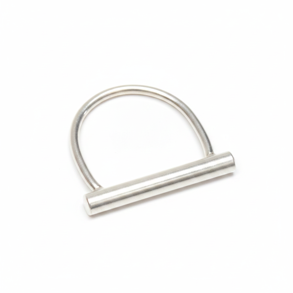 Balance Beam Ring: Sterling Silver