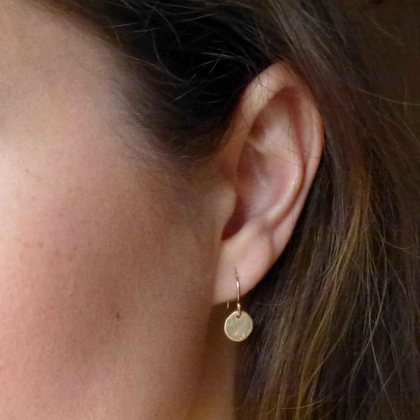 Serendipity Dangle Earrings: 14K Gold