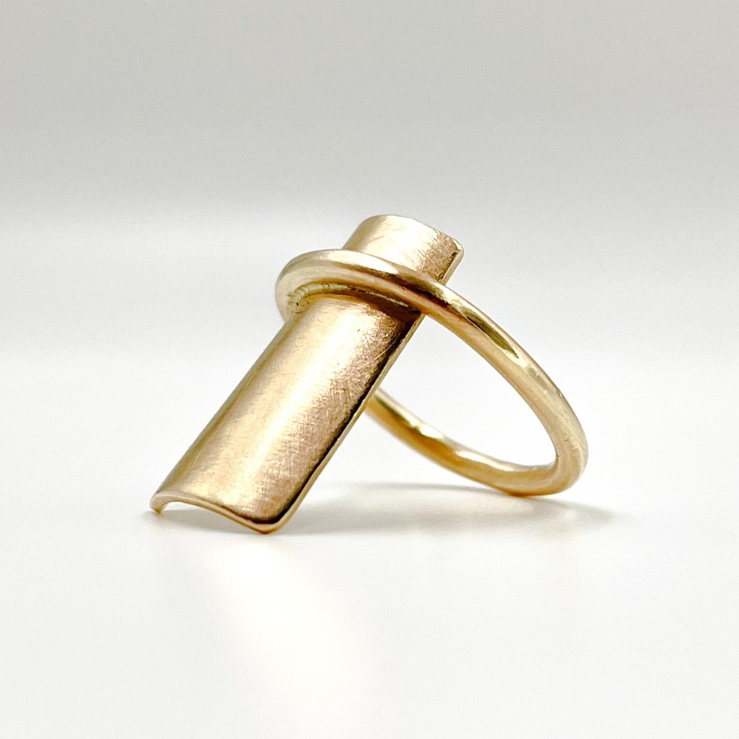 Half Shield Ring