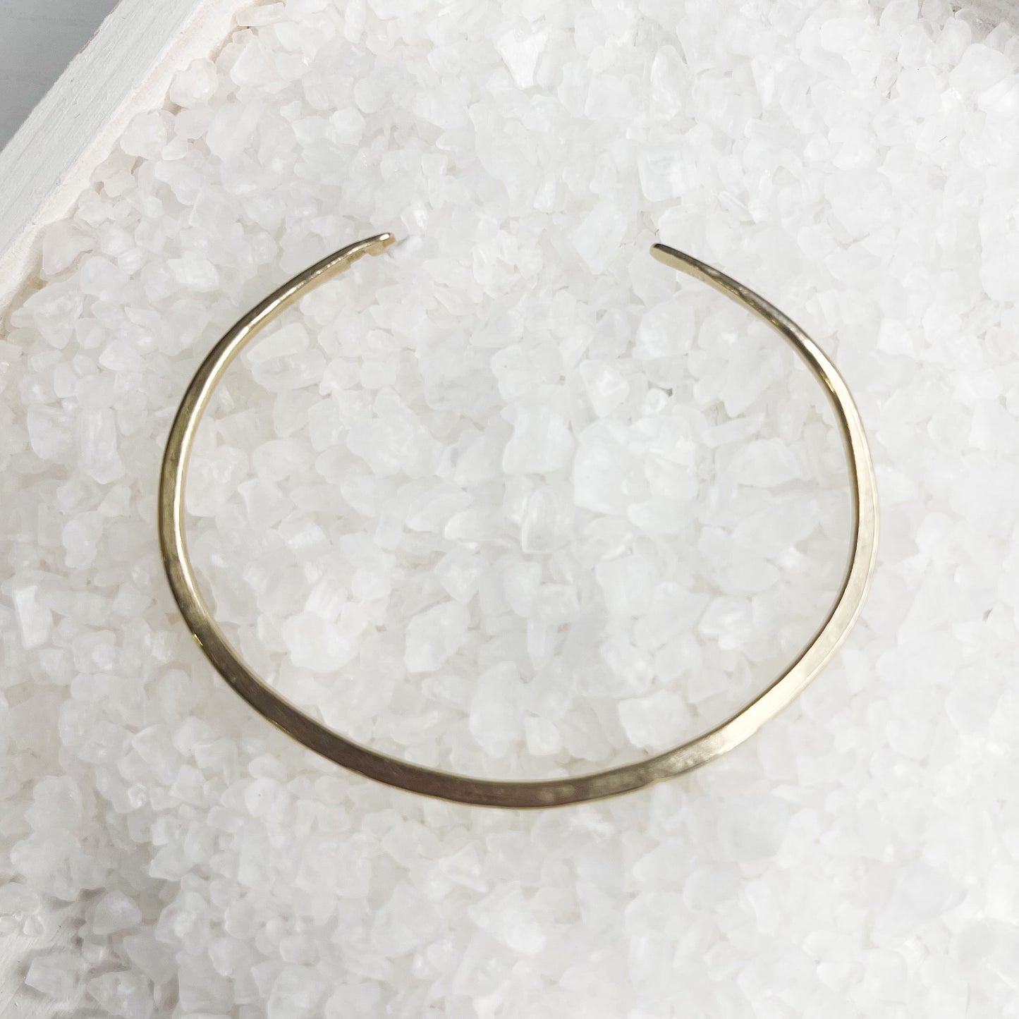 Cuff Bracelet: 14k Gold