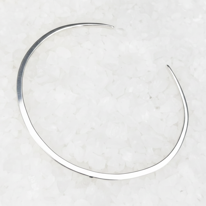 Classic Cuff Bracelet: Sterling Silver