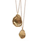 Melted Gold Pendants
