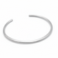 Classic Cuff Bracelet: Sterling Silver