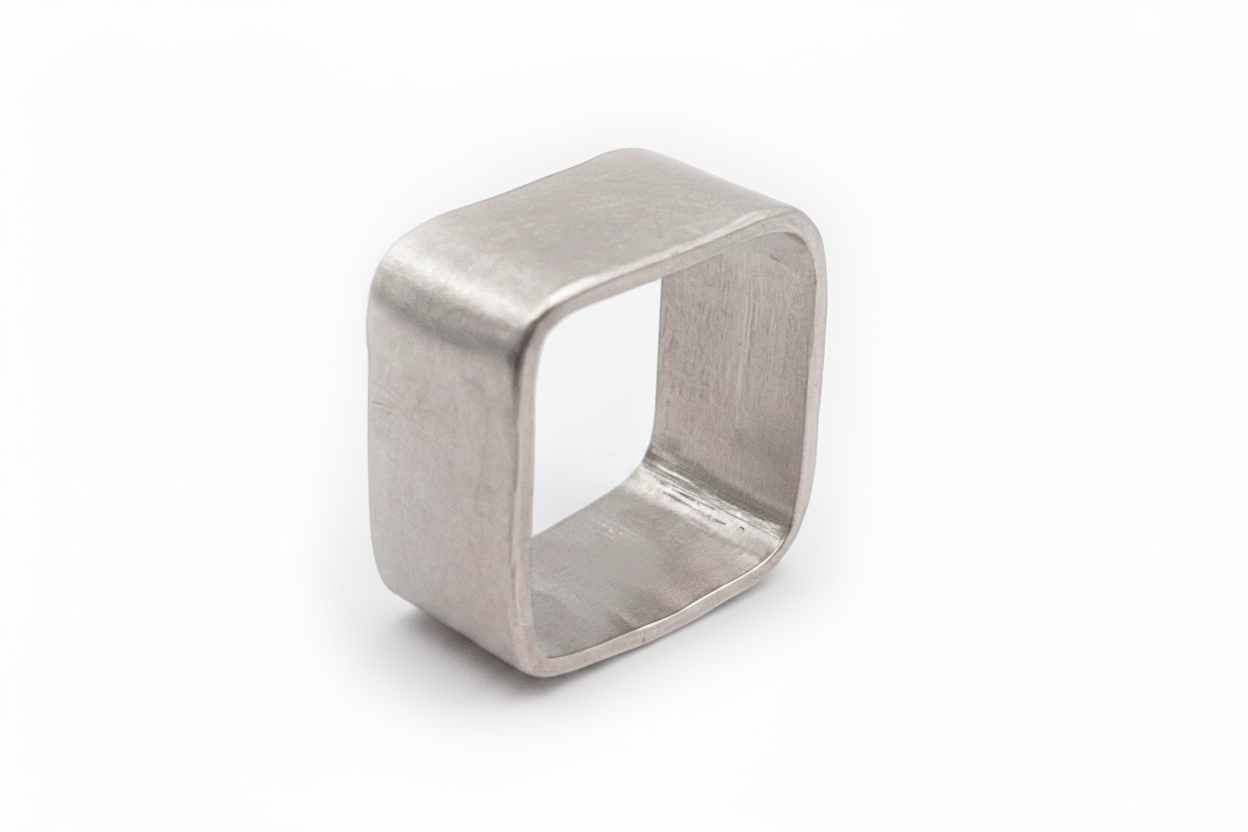 Thick & Thin Band: Sterling Silver