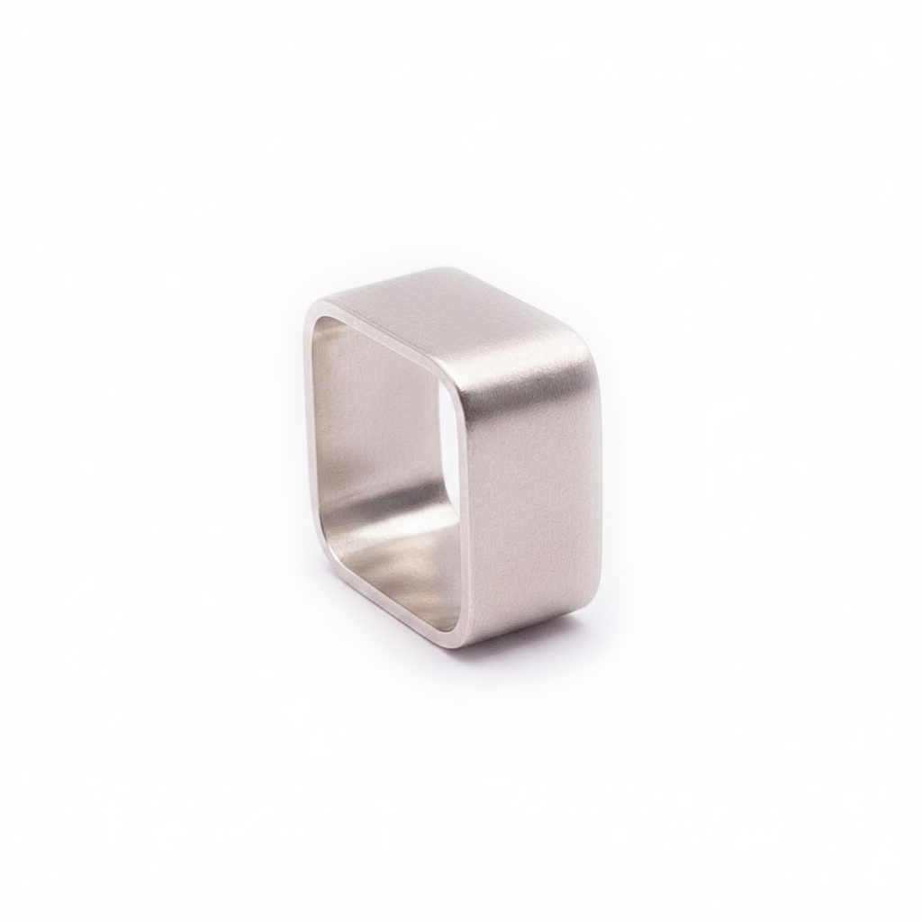 Thick & Thin Band: Sterling Silver