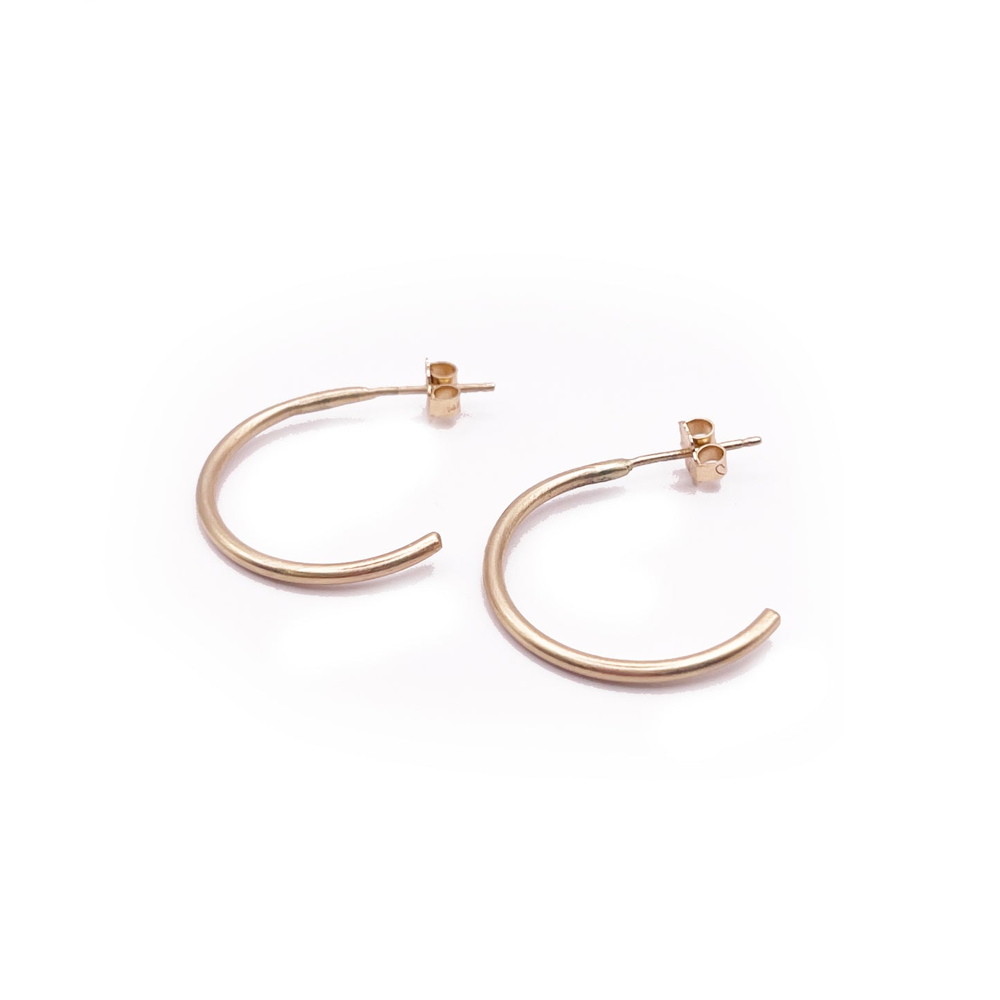 14K Classic Hoop Earrings