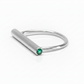 Balance Beam Ring: Sterling Silver