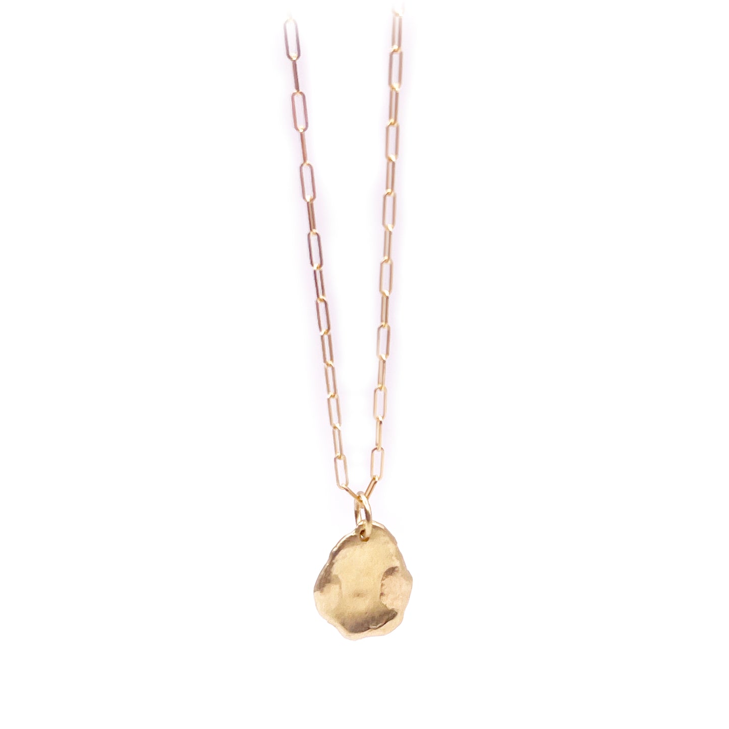 Melted Gold Pendants