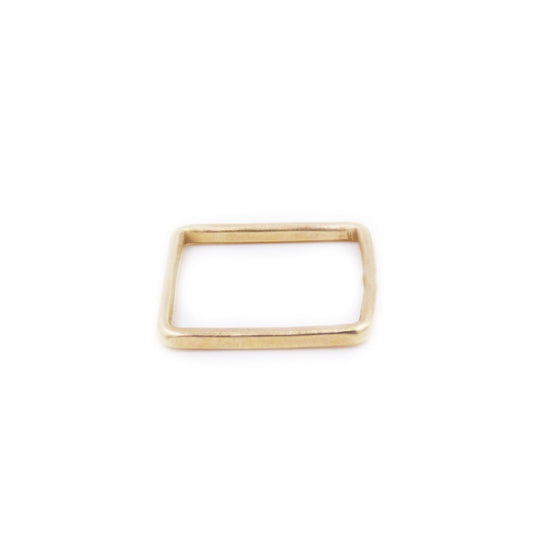 Square Band Ring: 14K Gold