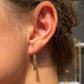 Dangle Earrings: 14K Gold
