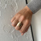 14k Gold Patchwork Ring