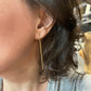 14K Long Line Earrings