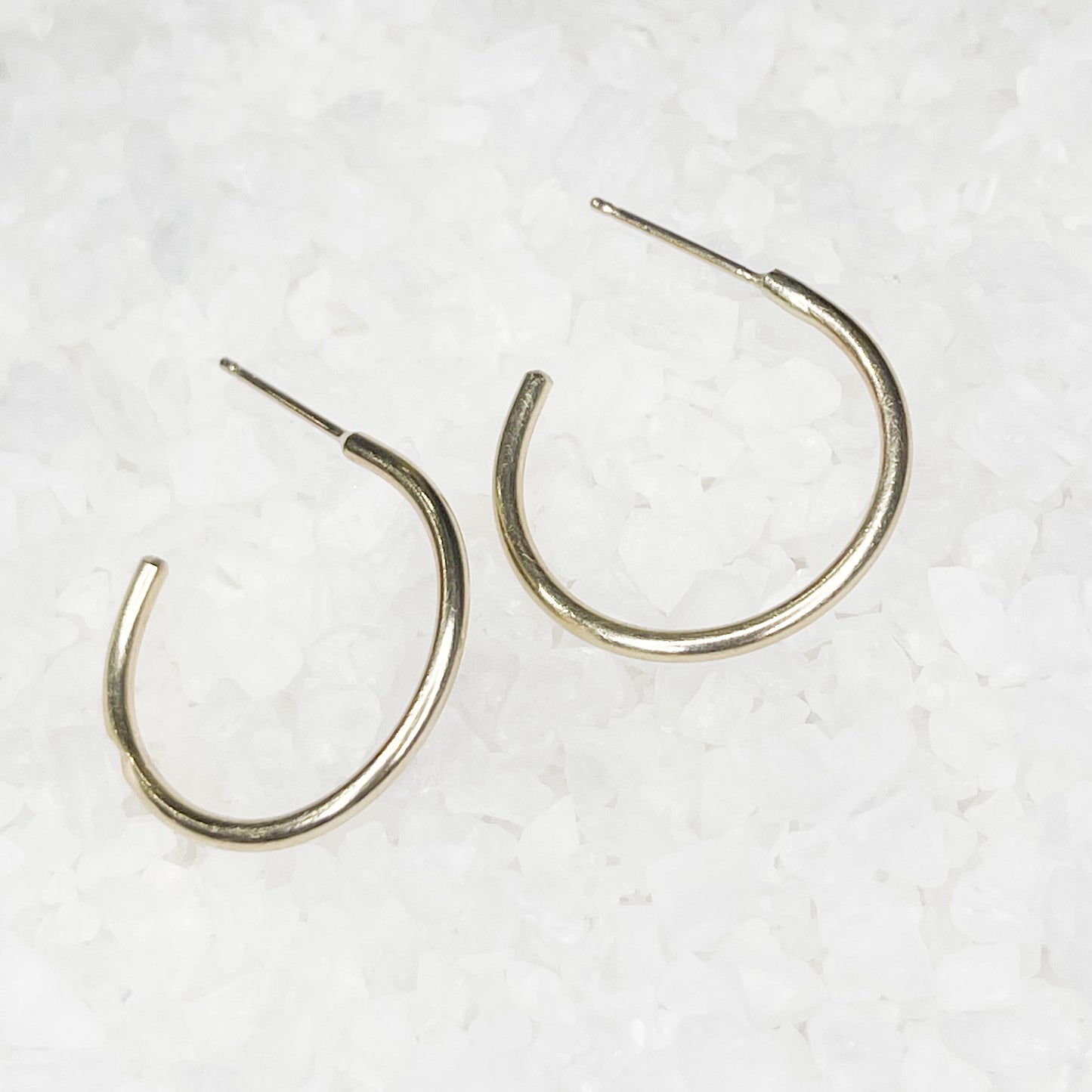 14K Classic Hoop Earrings