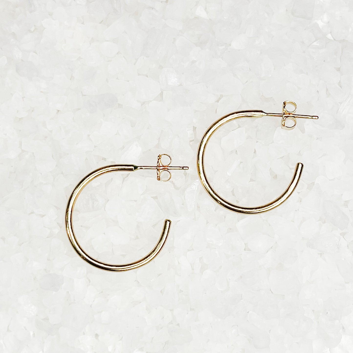 14K Classic Hoop Earrings